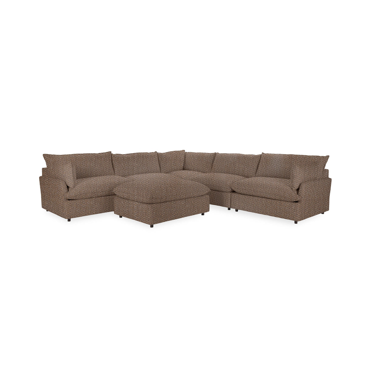 Caplan 6 Piece Sectional with Ottoman by Classic Home at Eve Furniture
