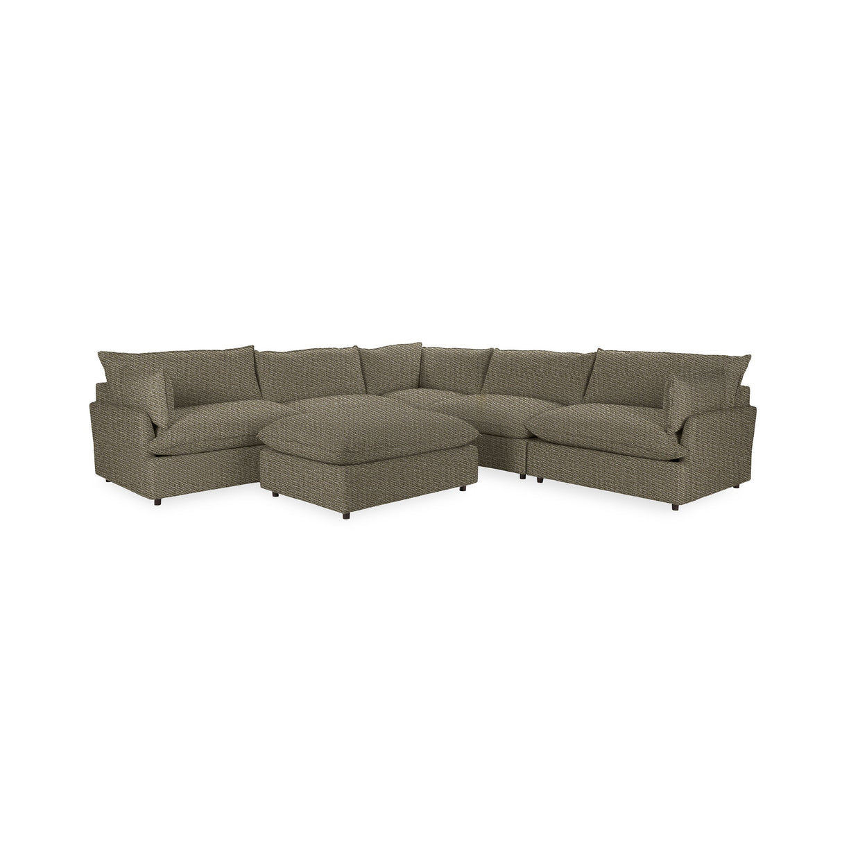 Caplan 6 Piece Sectional with Ottoman by Classic Home at Eve Furniture