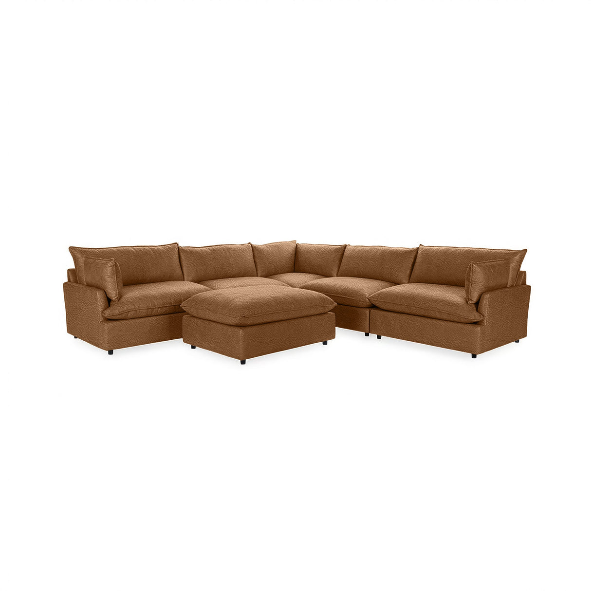 Caplan 6 Piece Sectional with Ottoman by Classic Home at Eve Furniture