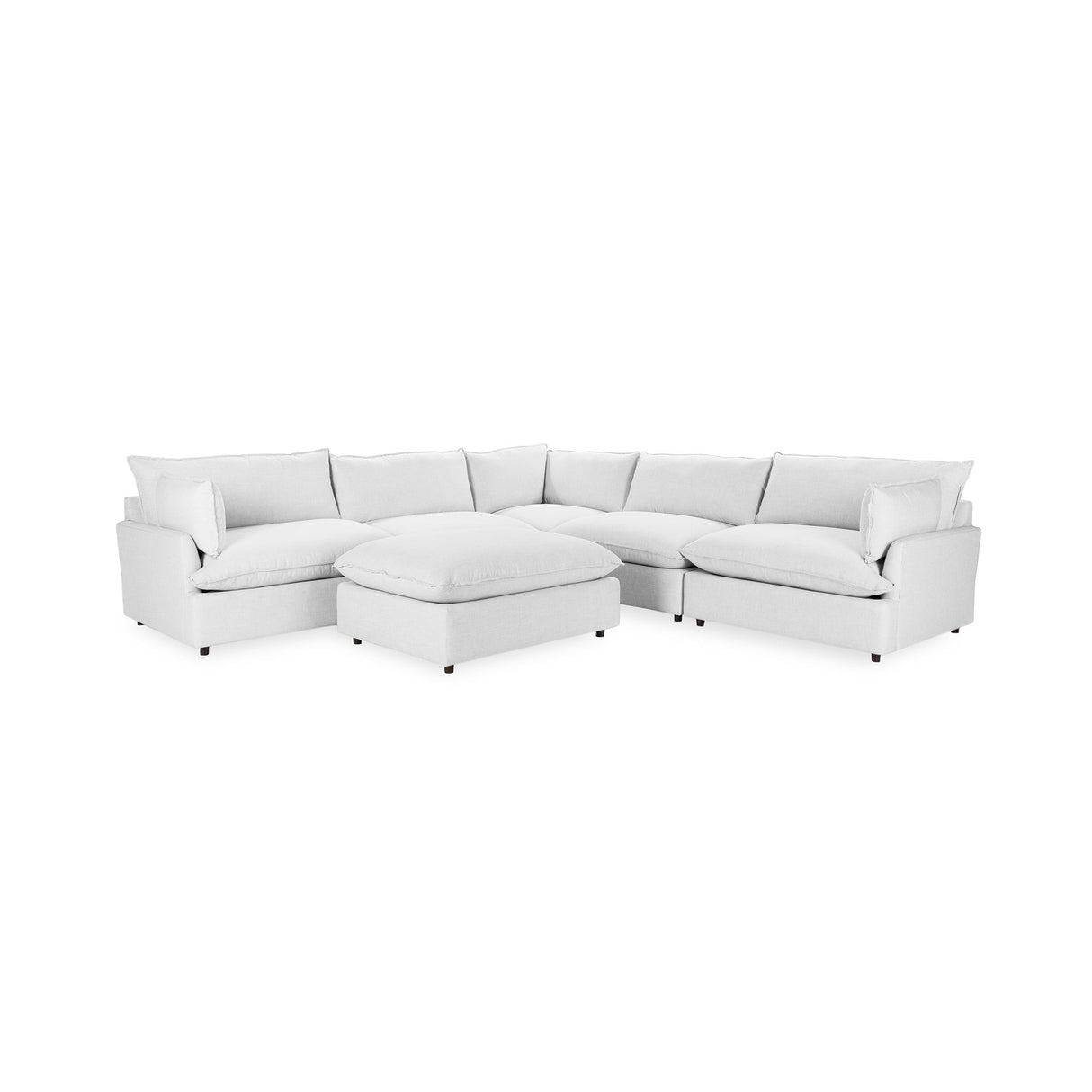 Caplan 6 Piece Sectional with Ottoman by Classic Home at Eve Furniture