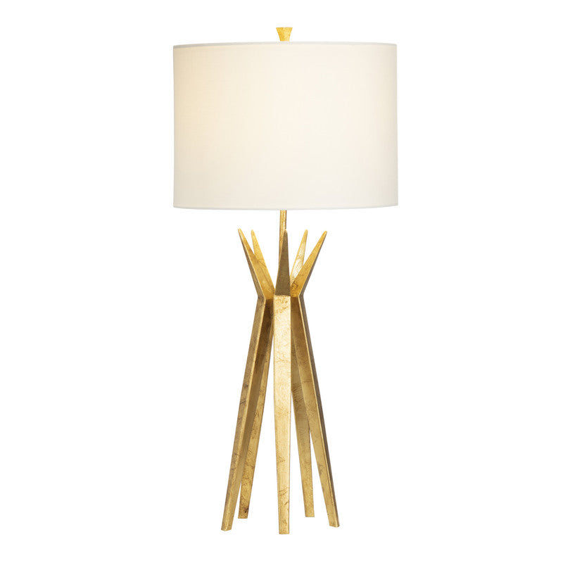 Capri Gold Table Lamp by Crestview at Eve Furniture