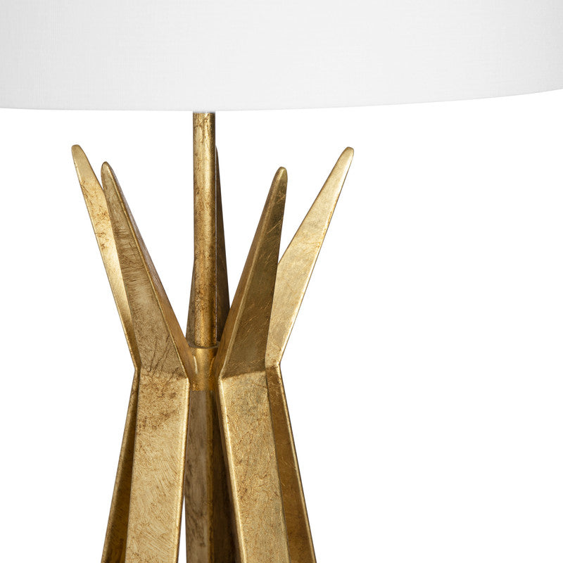 Capri Gold Table Lamp by Crestview at Eve Furniture