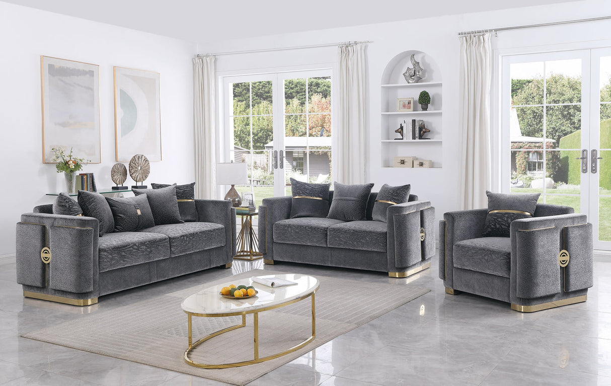 Capri Grey Living Room Set by New Era Innovations at Eve Furniture