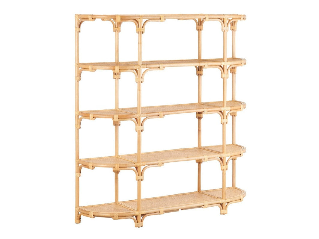 Capri Tan Etagere by Crestview at Eve Furniture