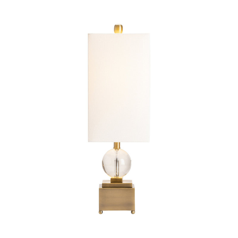 Caprice Gold/Transparent Table Lamp (Set of 2) by Crestview at Eve Furniture
