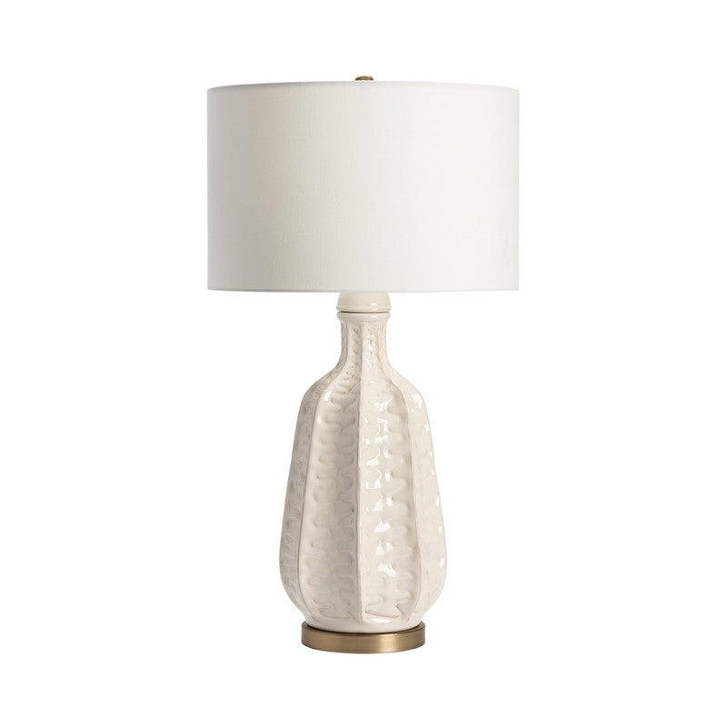 Carambola White Table Lamp (Set of 2) by Crestview at Eve Furniture