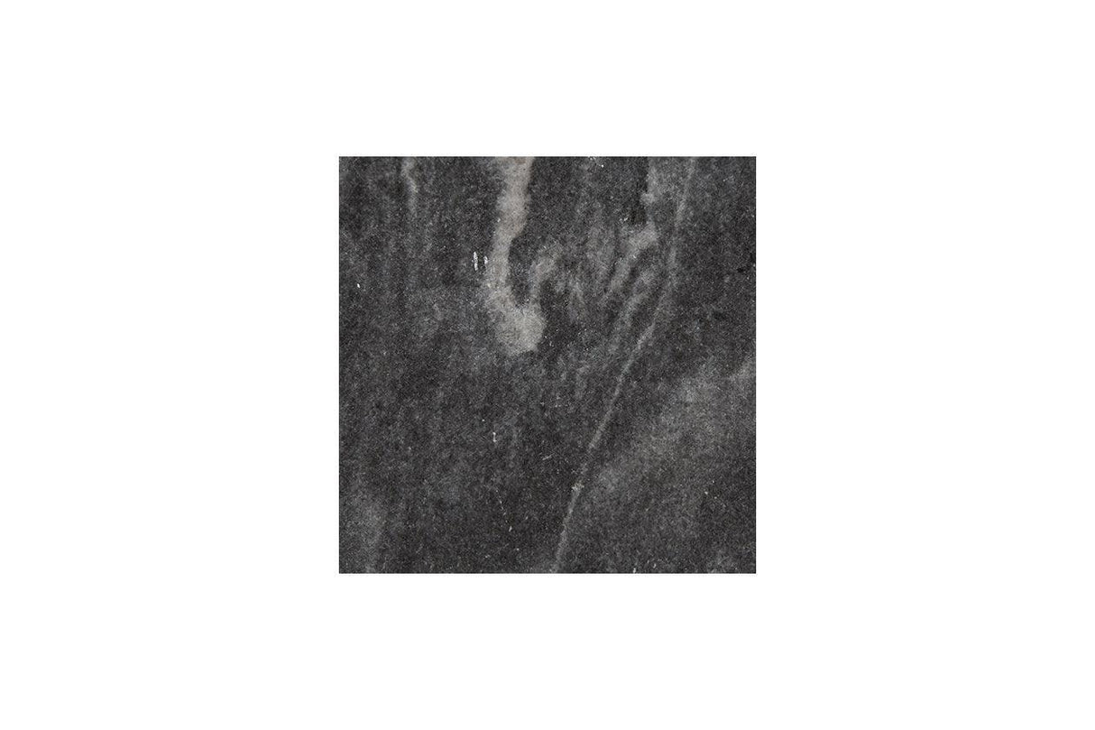 Caramont Black/White/Gold Finish Accent Table by Ashley at Eve Furniture