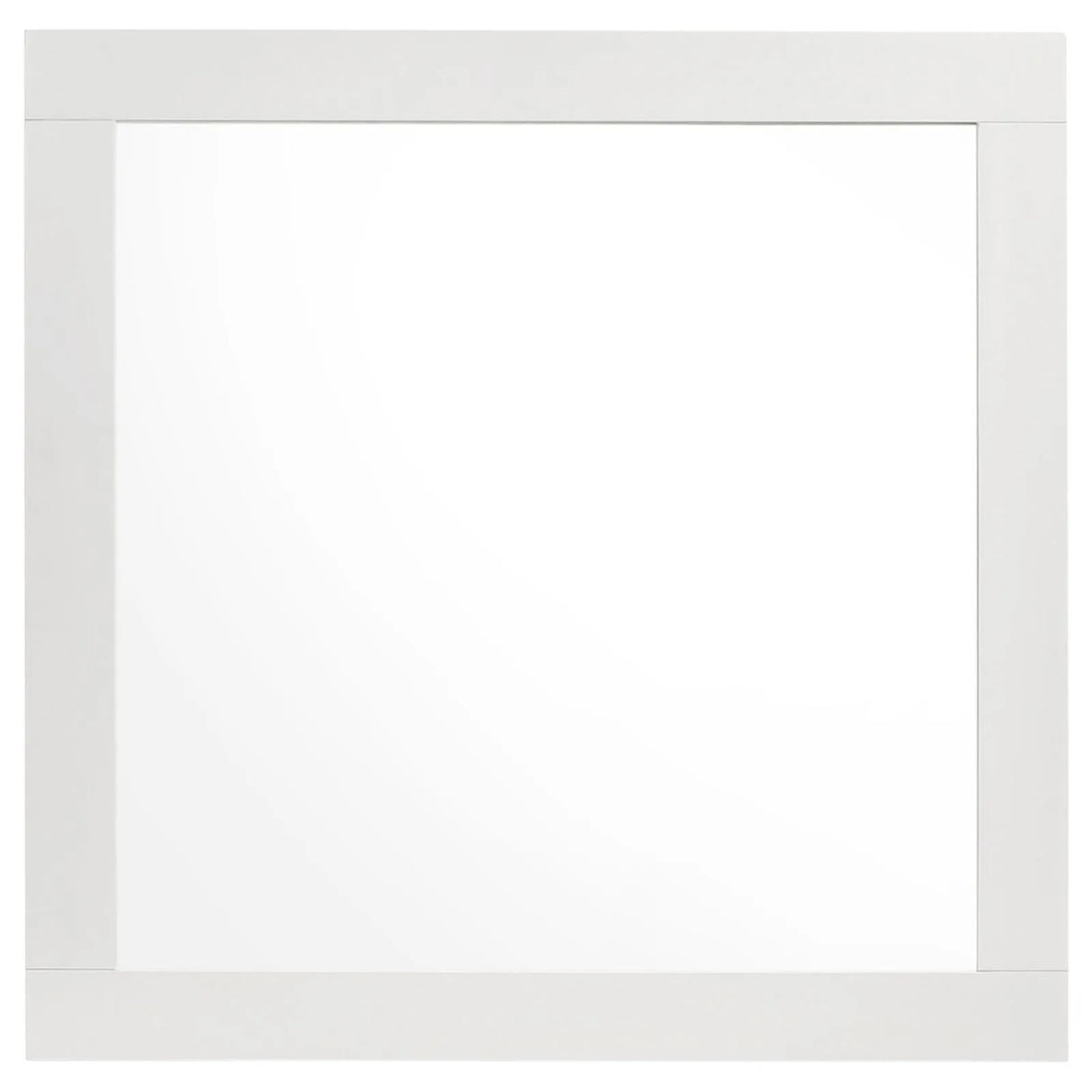 Caraway White Dresser Mirror by Coaster at Eve Furniture