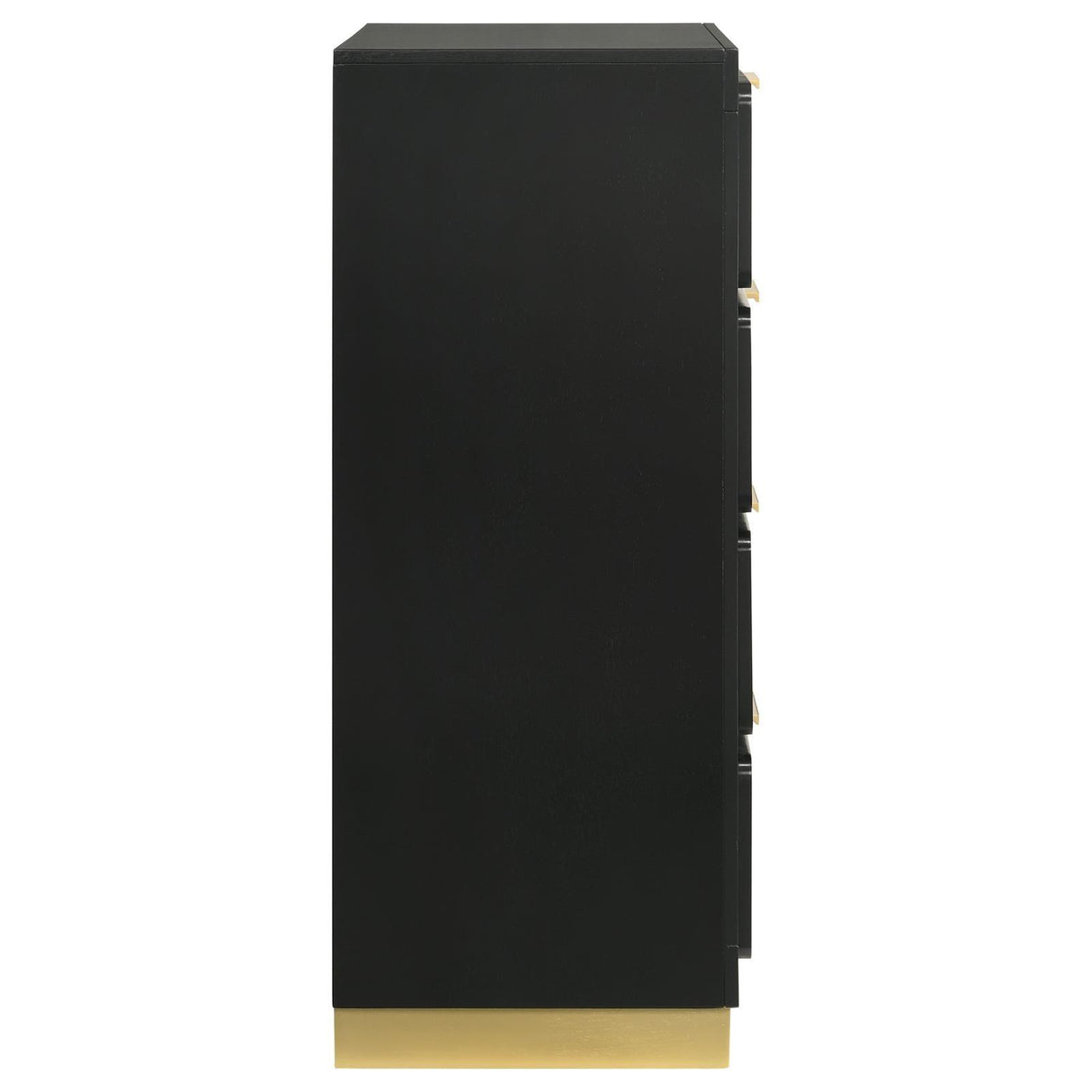 Caraway 4-drawer Bedroom Chest Black by Coaster at Eve Furniture