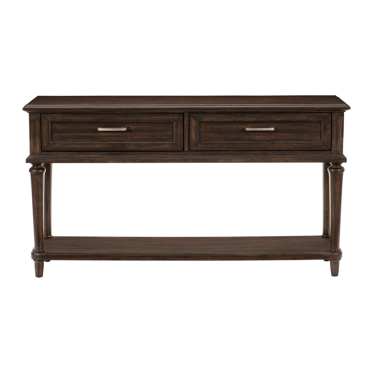 Cardano Driftwood Charcoal Sofa Table by Homelegance at Eve Furniture
