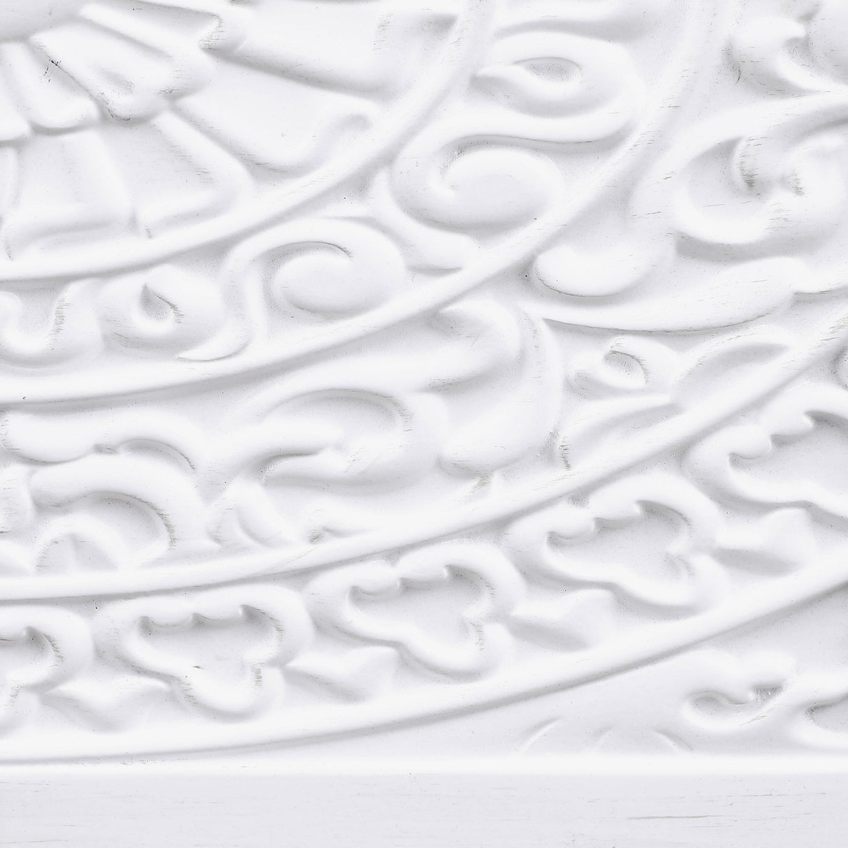 Cardella Distressed White 2-Door Mandala Accent Cabinet by Coaster at Eve Furniture