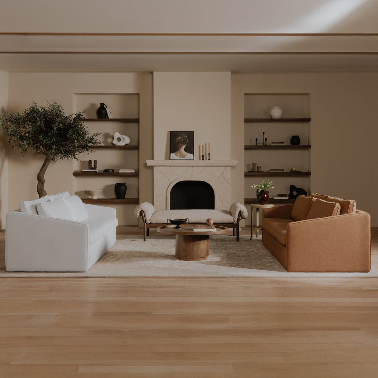 Cardero Beige Daybed by Moe's Home at Eve Furniture