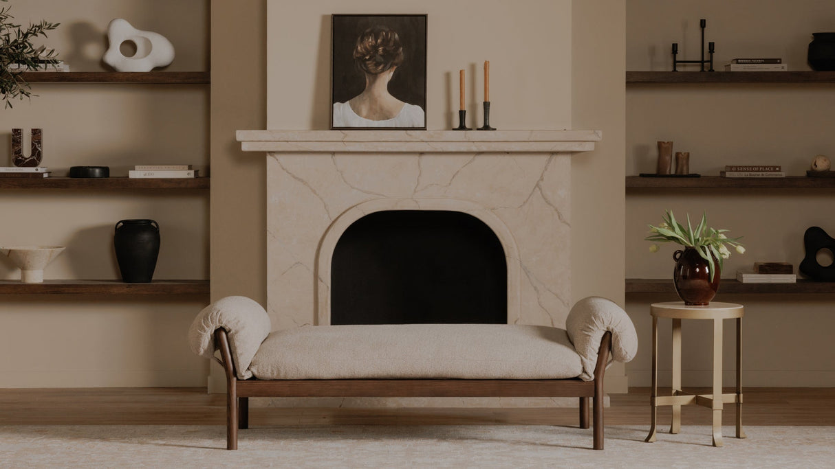 Cardero Daybed Beige by Moe's Home at Eve Furniture