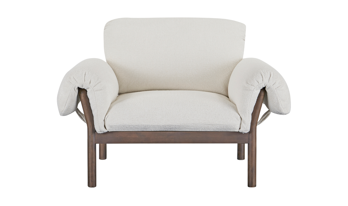 Cardero Lounge Chair Ivory by Moe's Home at Eve Furniture