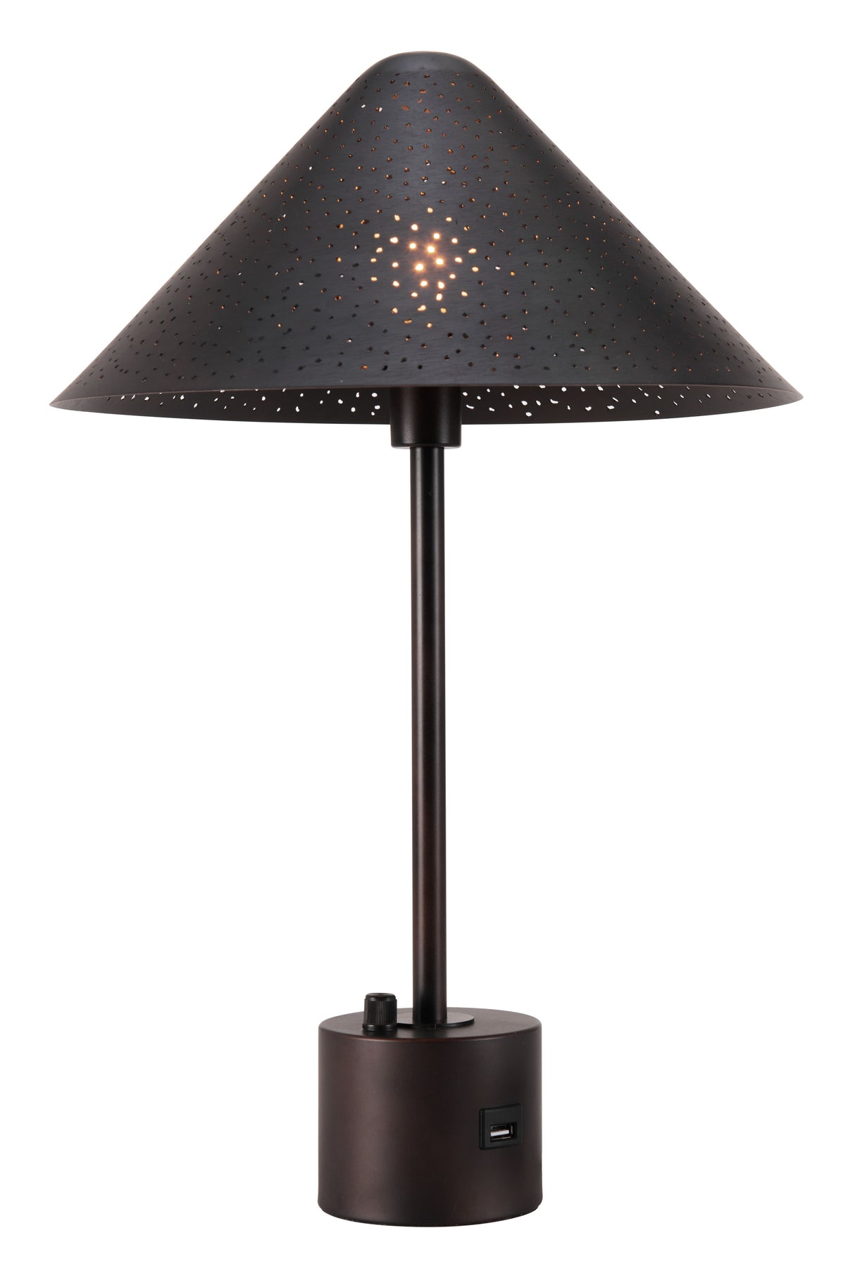 Cardo Bronze Table Lamp by Zuomod at Eve Furniture