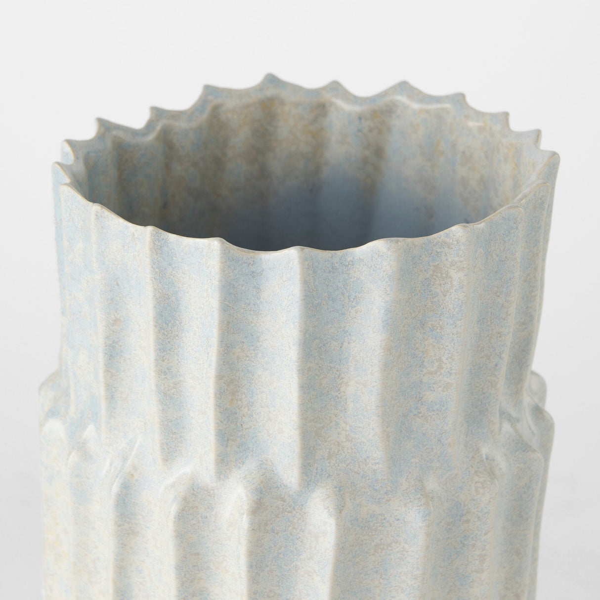 Cardon 14.4H Gray Ceramic Vase by Mercana at Eve Furniture