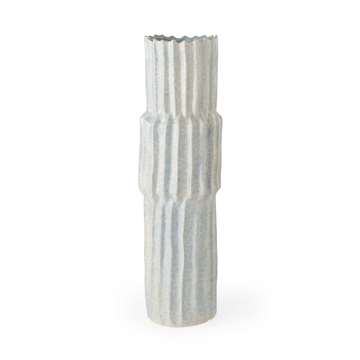 Cardon Gray Ceramic Vase by Mercana at Eve Furniture