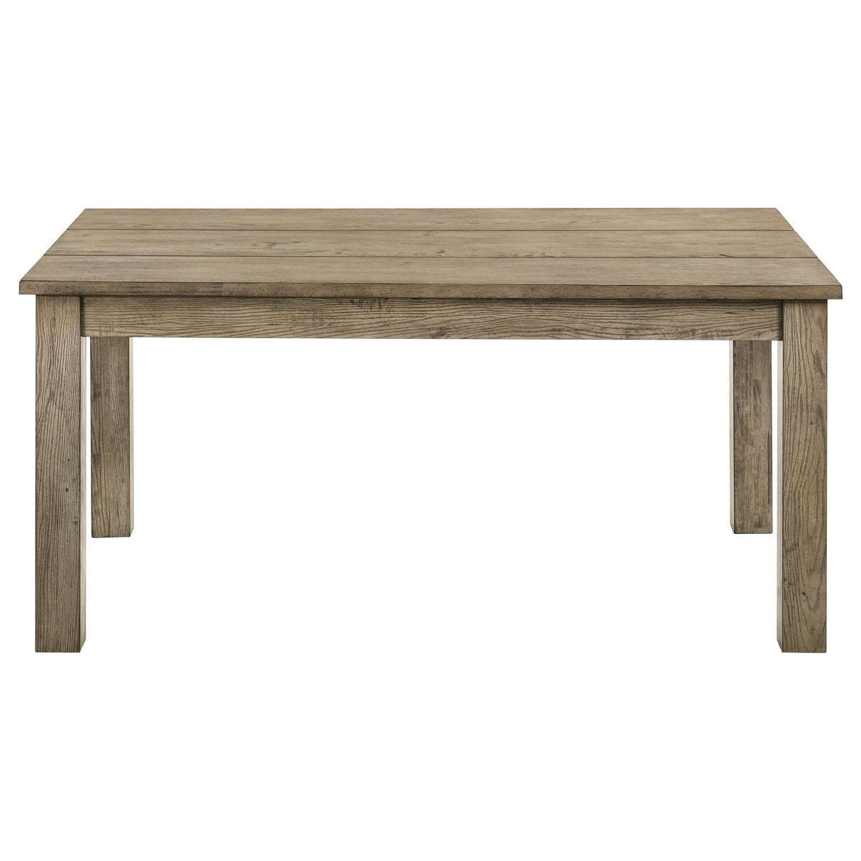 Cardova Vineyard Oak 87-inch Solid Wood Extension Dining Table by Coaster at Eve Furniture