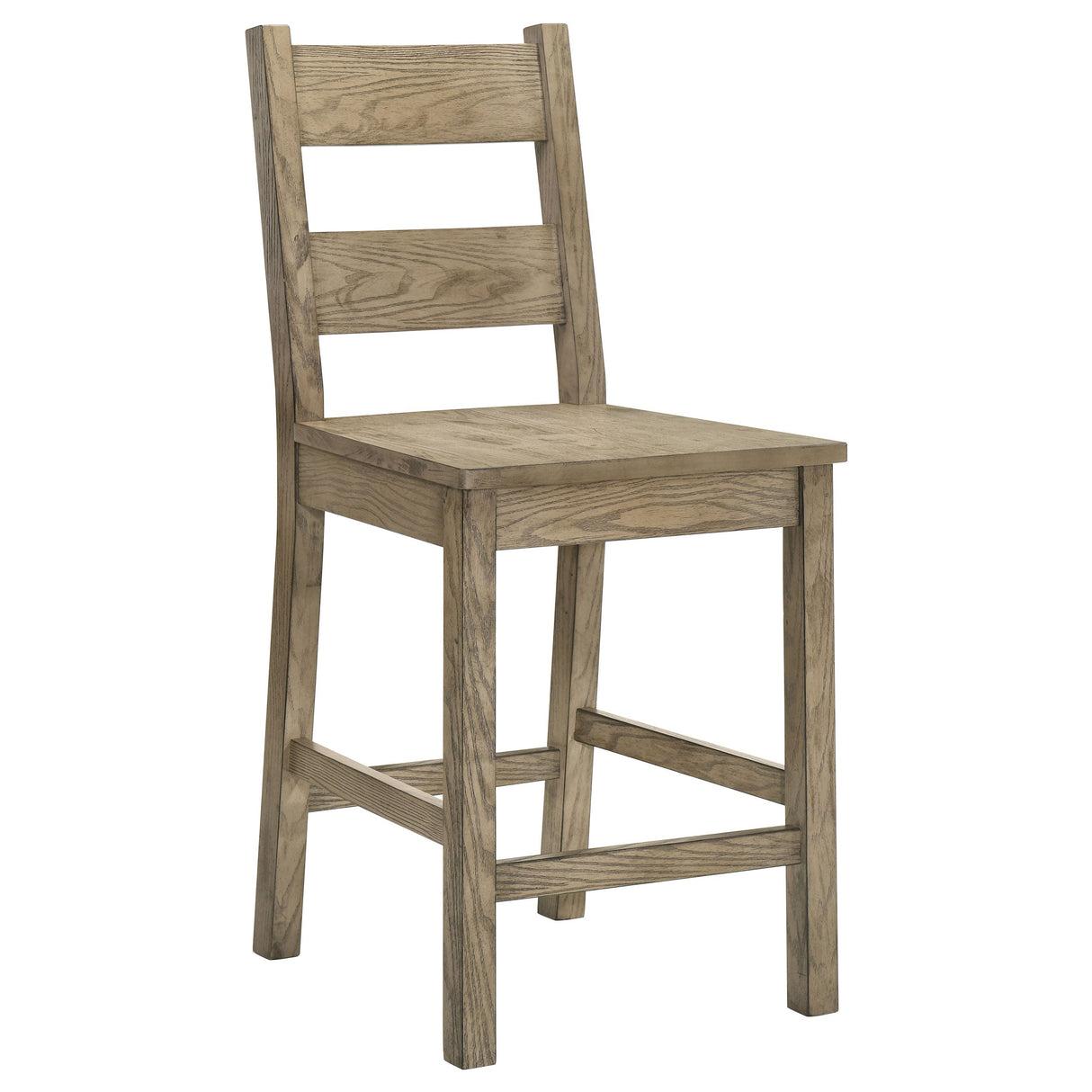Cardova Vineyard Oak Counter Height Dining Chair (Set of 2) by Coaster at Eve Furniture