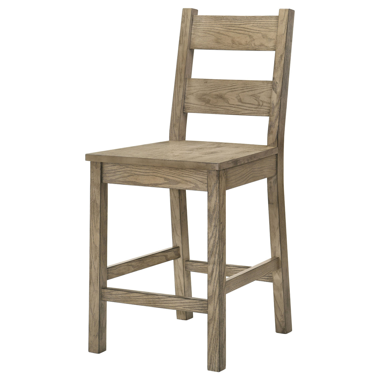 Cardova Vineyard Oak Counter Height Dining Chair (Set of 2) by Coaster at Eve Furniture