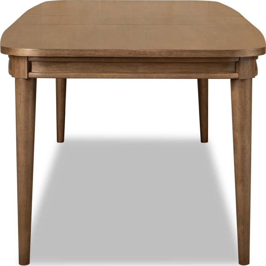 Carlisle Pecan Pie 78/96 Extendable Dining Table by Modus Furniture at Eve Furniture
