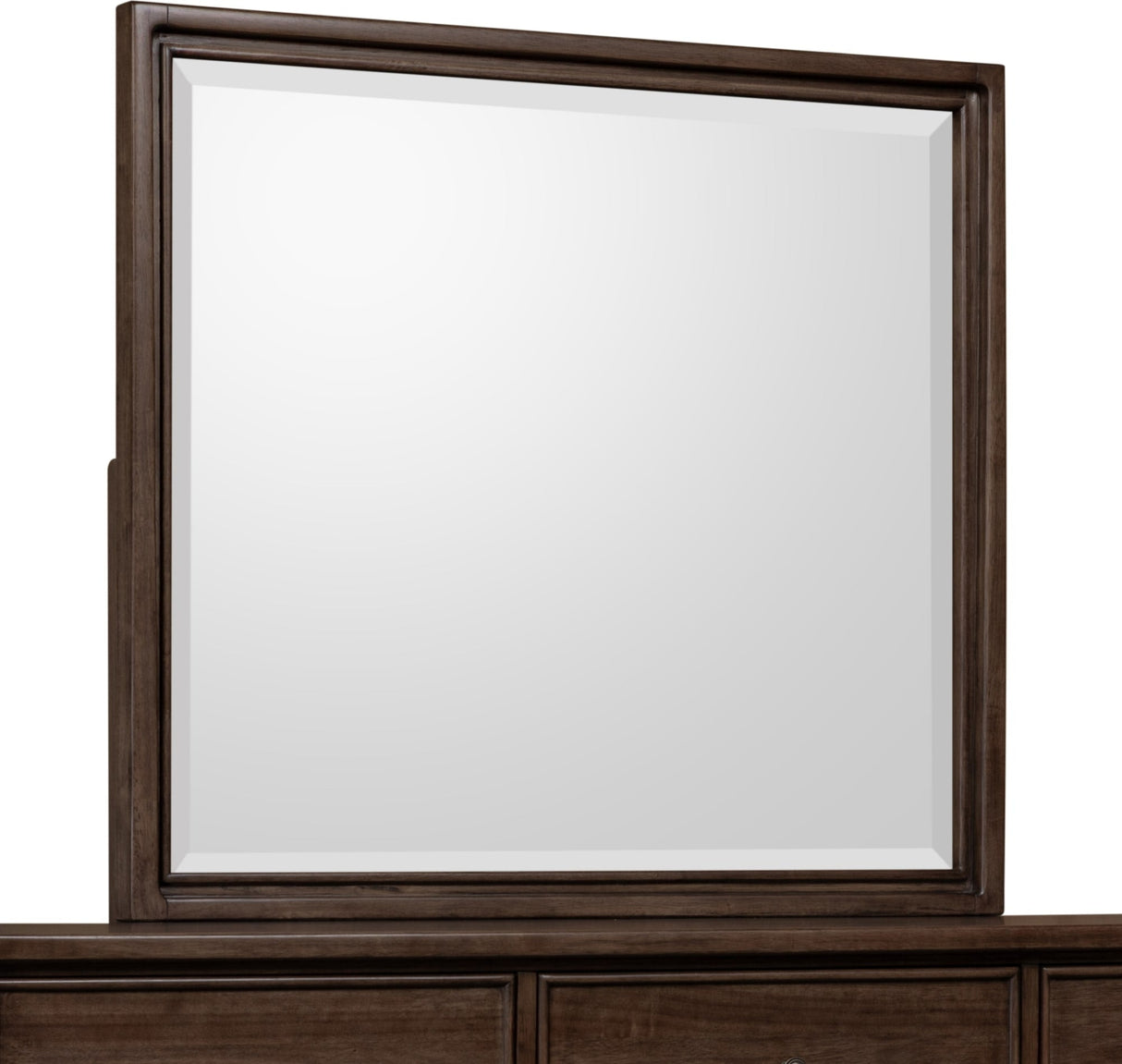 Carlisle Pecan Pie Dresser Mirror by Modus Furniture at Eve Furniture