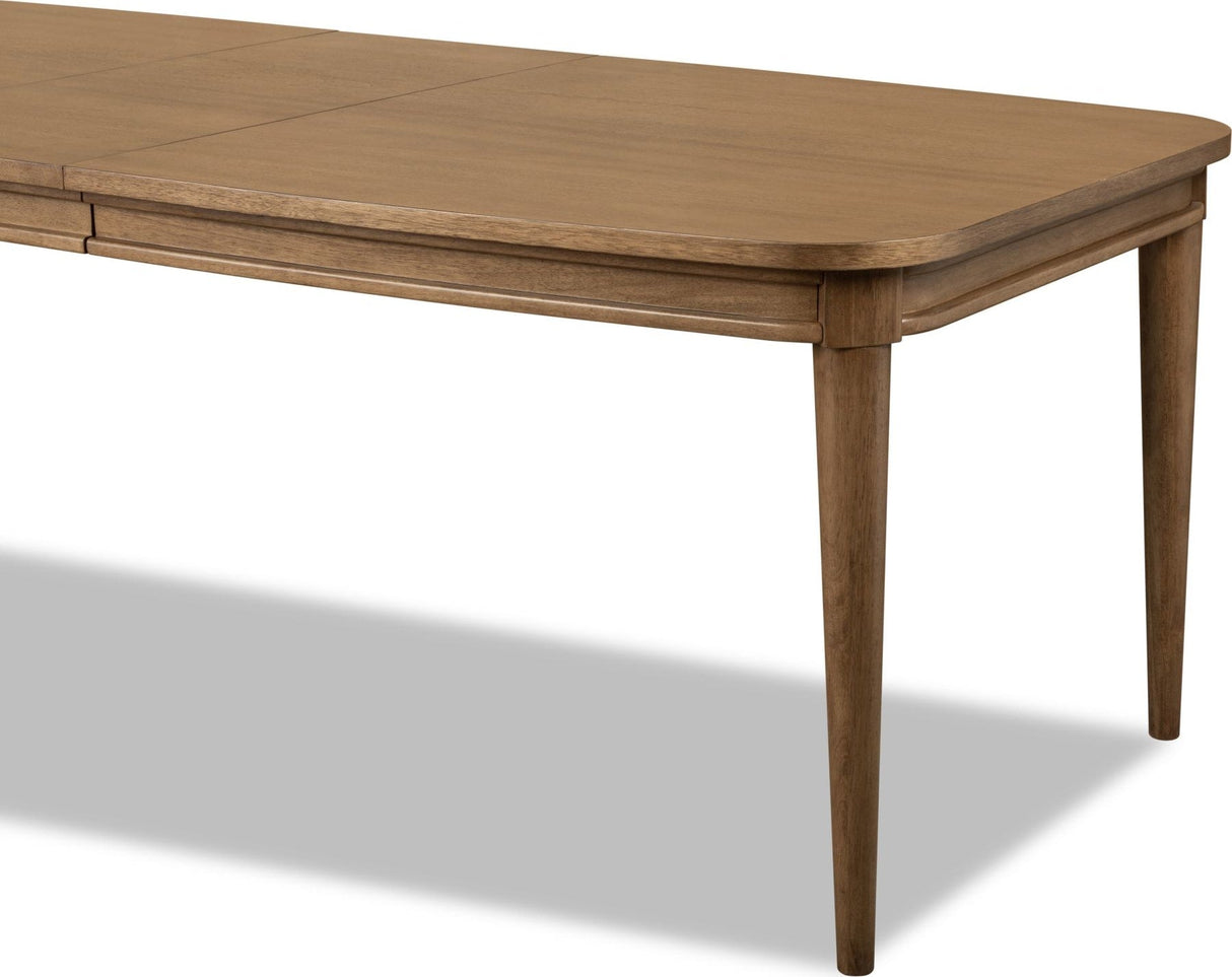 Carlisle Tofffee Crunch Extendable 78/96 Table by Modus Furniture at Eve Furniture
