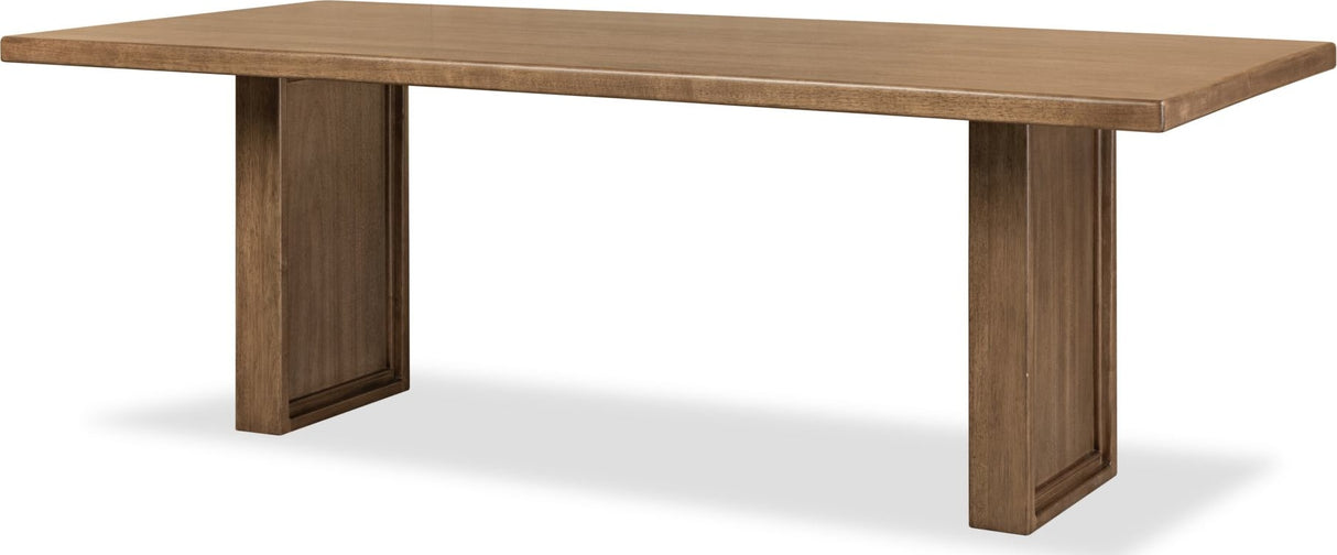 Carlisle Tofffee Crunch Fixed Dining Table by Modus Furniture at Eve Furniture