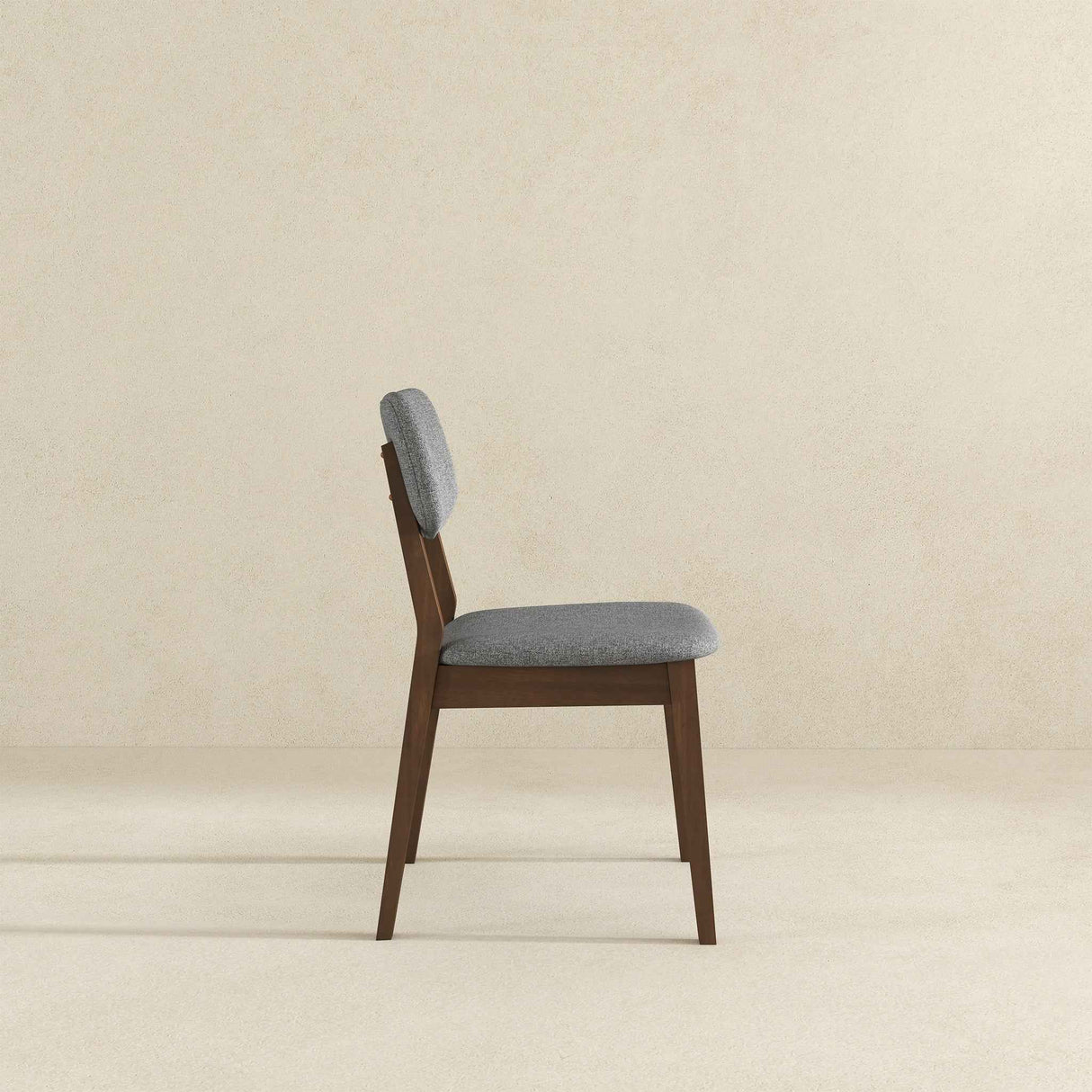 Carlos Dark Grey Fabric Solid Back Side Chair (Set Of 2) by Ashcroft Furniture at Eve Furniture