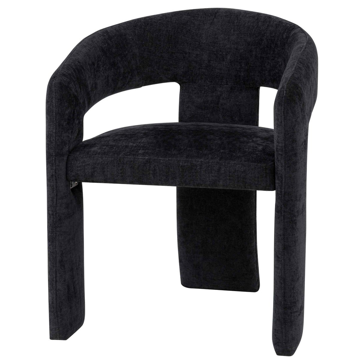 Carlow Black Upholstered Dining Arm Chair (Set of 2) by Coaster at Eve Furniture