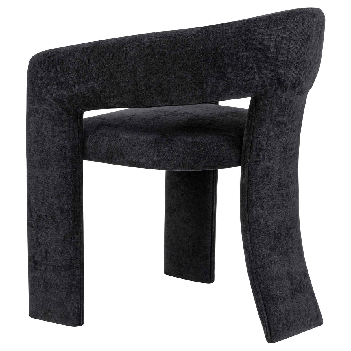 Carlow Black Upholstered Dining Arm Chair (Set of 2) by Coaster at Eve Furniture