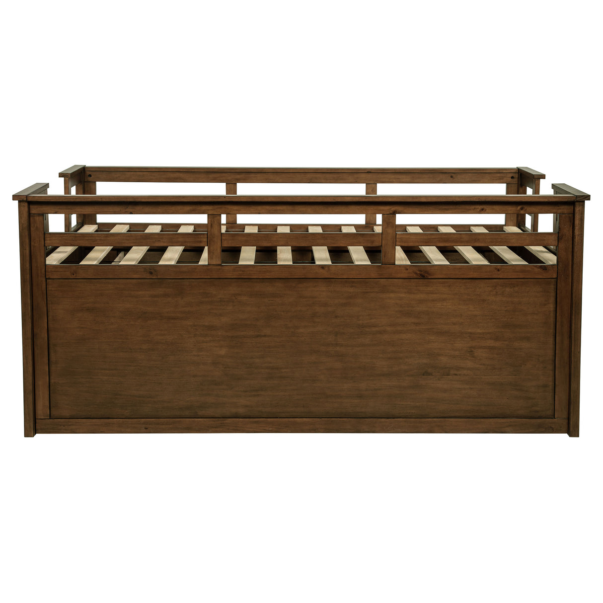 Carlsbad Medium Brown Wood Twin Captains Bed With Trundle by Coaster at Eve Furniture