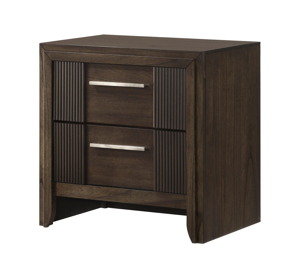Carlton Brown Nightstand by Crown Mark at Eve Furniture