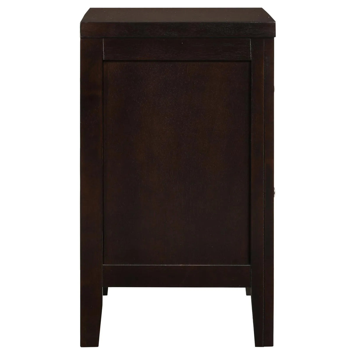 Carlton Cappuccino 2-Drawer Rectangular Nightstand by Coaster at Eve Furniture