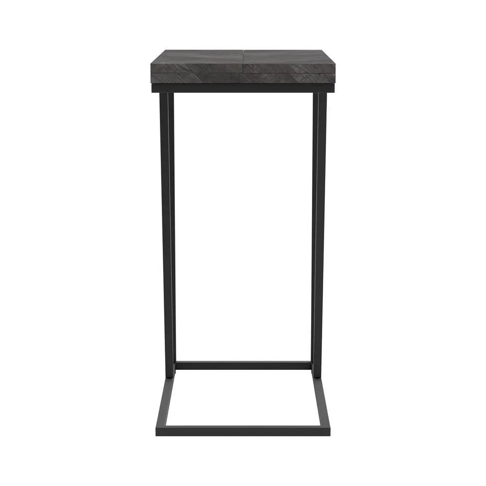 Carly Gray Expandable Chevron Rectangular Accent Table by Coaster at Eve Furniture