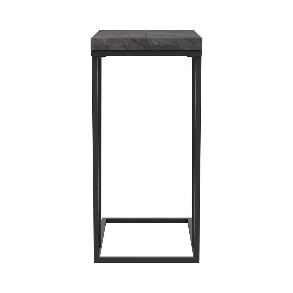 Carly Gray Expandable Chevron Rectangular Accent Table by Coaster at Eve Furniture