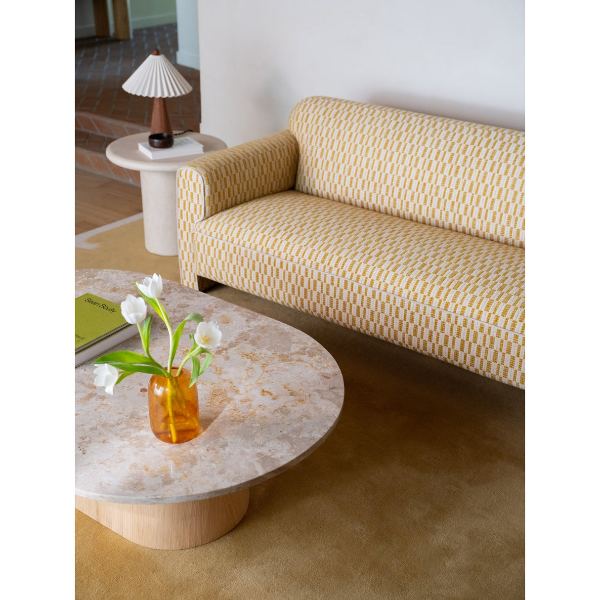 Carly Panther Stone Coffee Table by Moe's Home at Eve Furniture