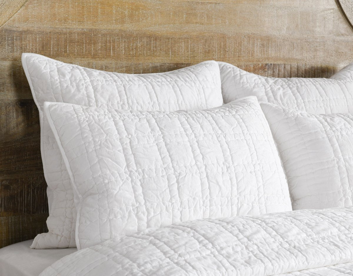Carly White Quilt Collection by Classic Home at Eve Furniture