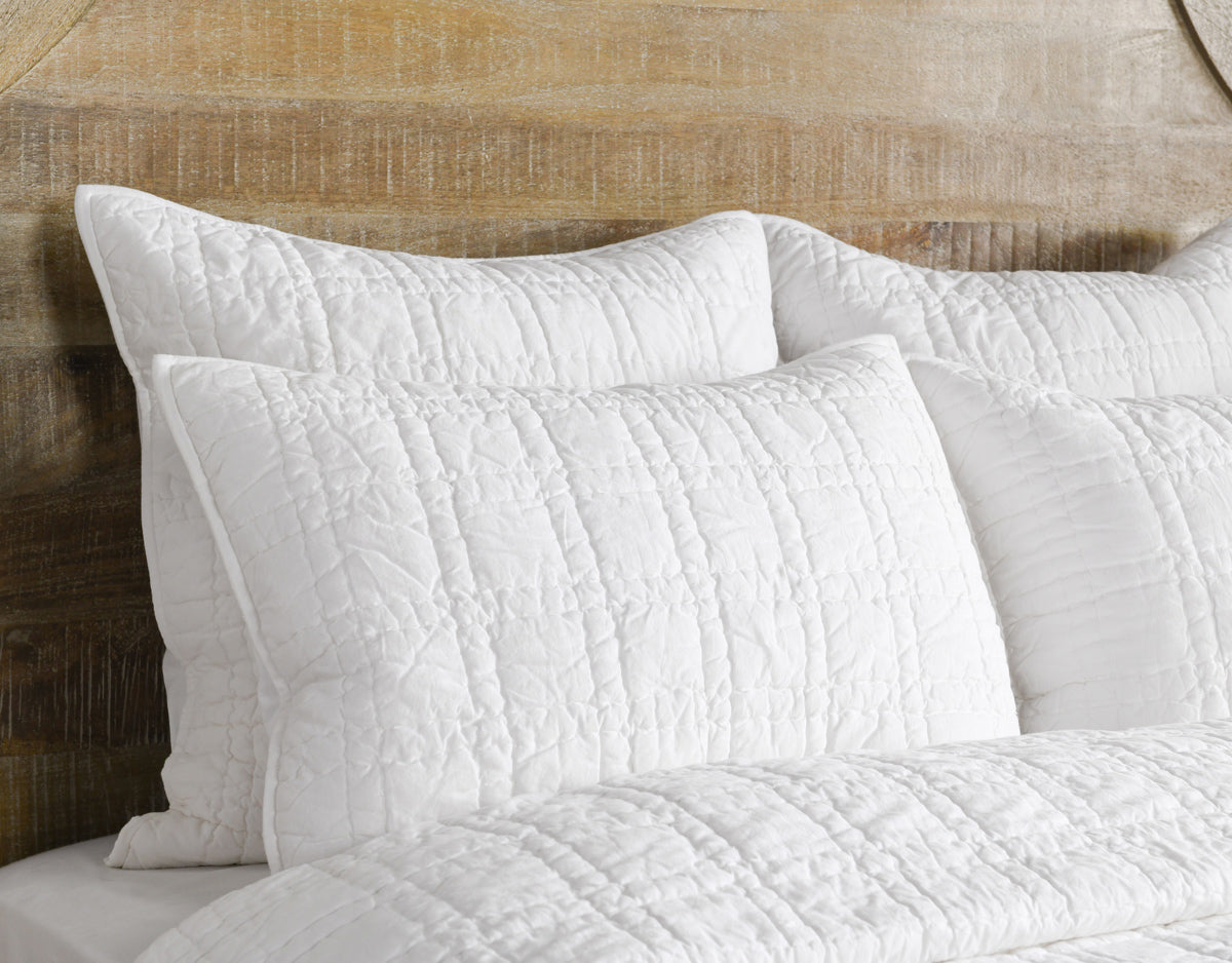 Carly White Quilt Collection by Classic Home at Eve Furniture