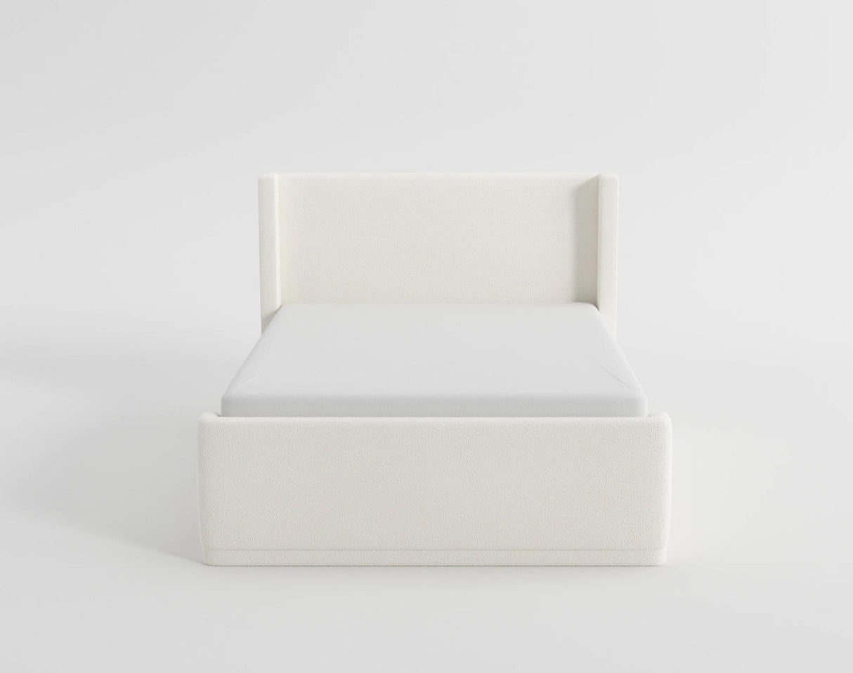 Carmel Beige California King Platform Bed by Homelegance at Eve Furniture