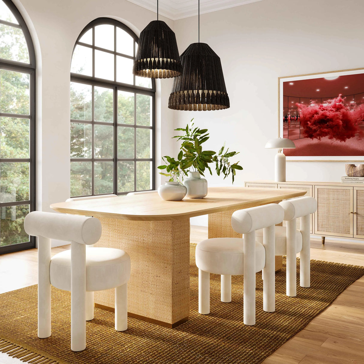 Carmel Velvet Dining Chair by TOV Furniture at Eve Furniture
