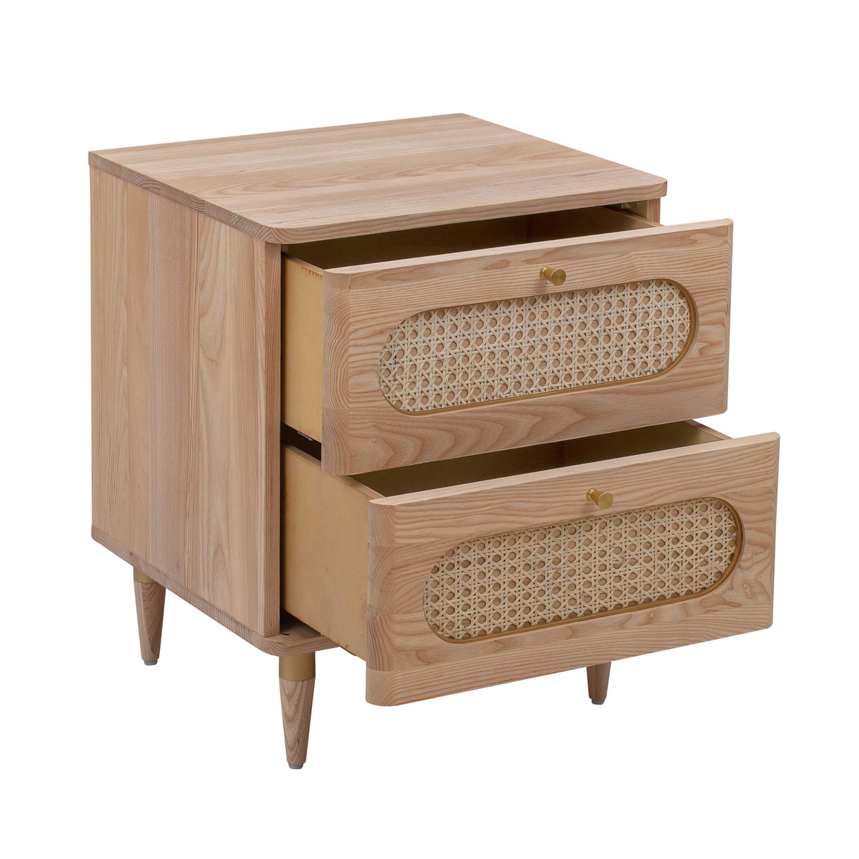 Carmen Cane Nightstand by TOV Furniture at Eve Furniture