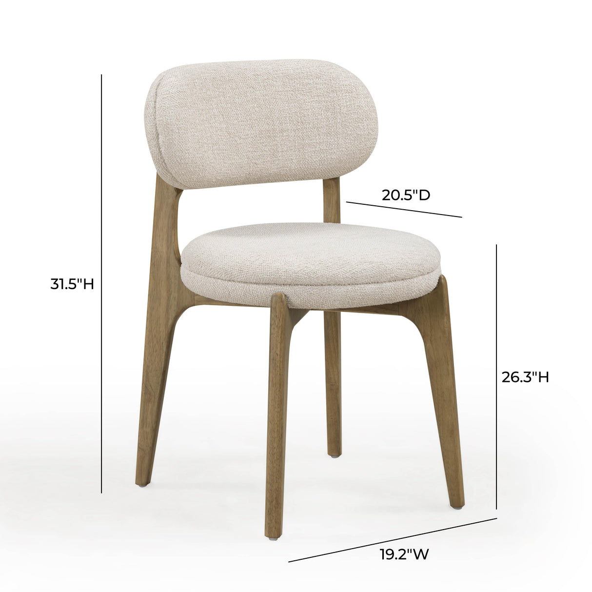 Carnation Performance Fabric Dining Chair by TOV Furniture at Eve Furniture