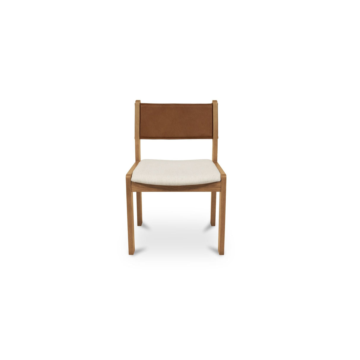 Carol Tan Dining Leather Chair (Set of 2) by Moe's Home at Eve Furniture