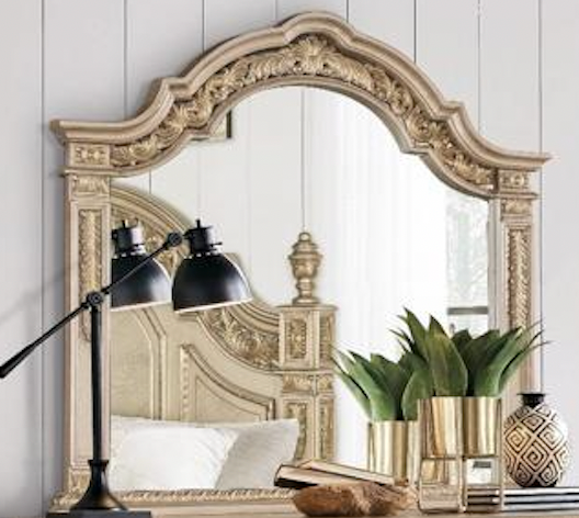 Carolina Gold Bedroom Set by Cosmos Furniture at Eve Furniture