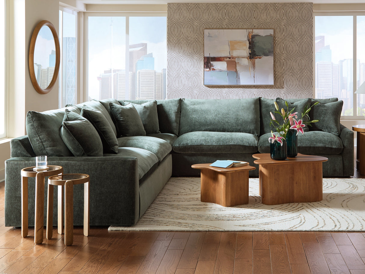 Carriage View Jade 3-Piece Sectional by Ashley at Eve Furniture