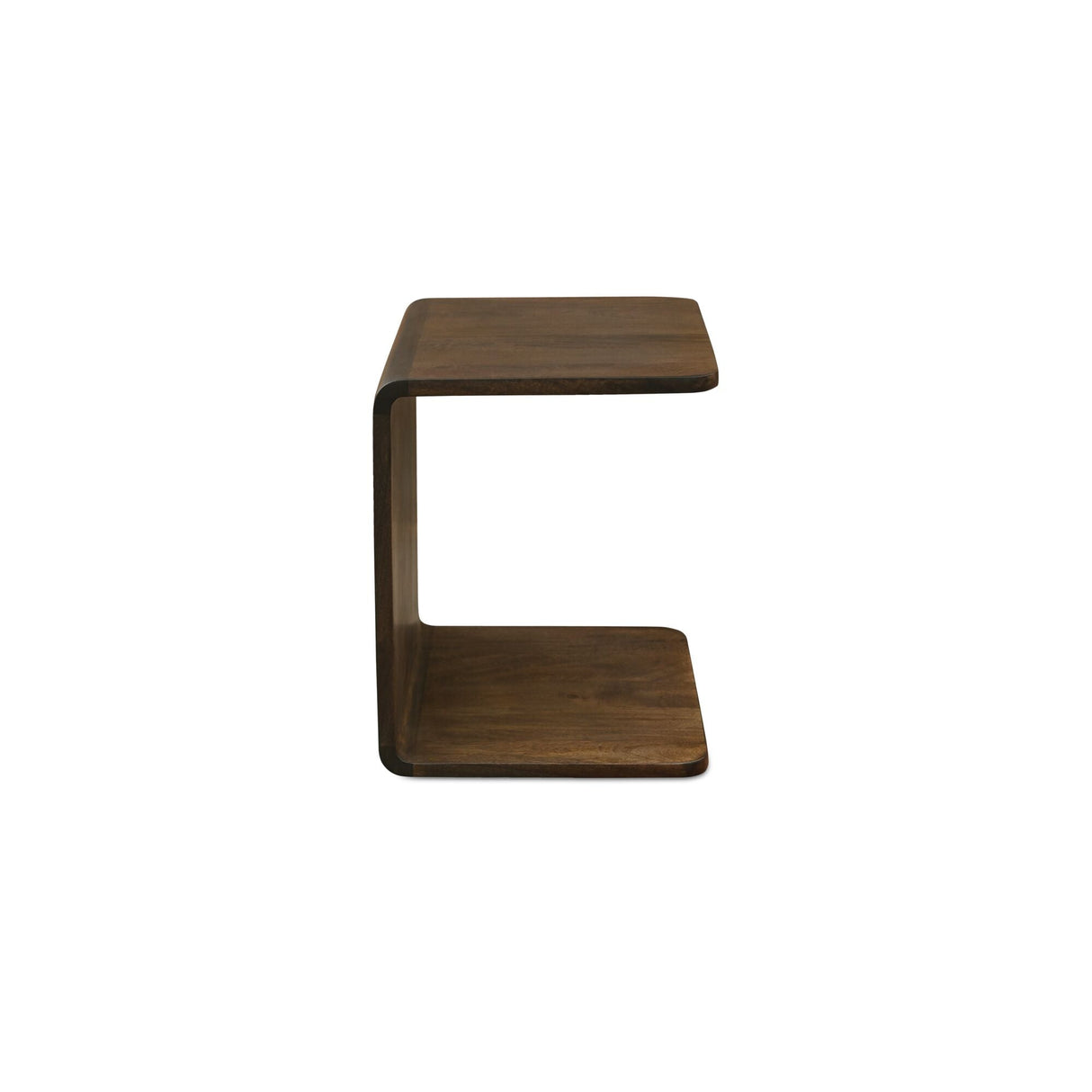 Carrie Dark Brown Side Table by Moe's Home at Eve Furniture