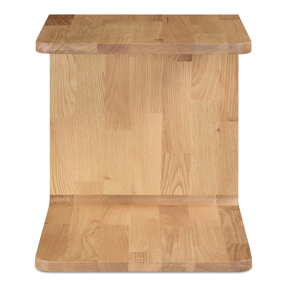 Carrie Natural Oak Side Table by Moe's Home at Eve Furniture
