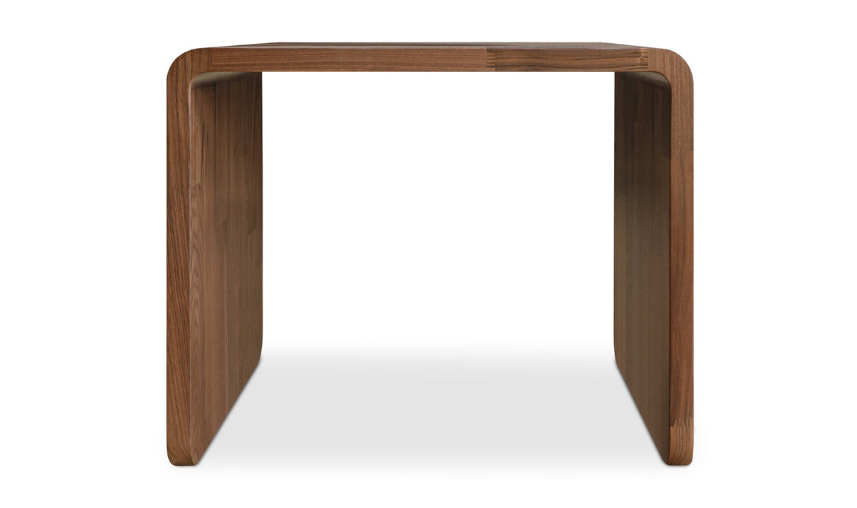 Carrie Side Table Walnut by Moe's Home at Eve Furniture