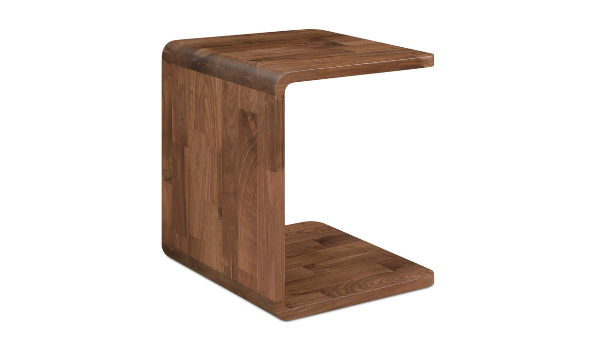 Carrie Side Table Walnut by Moe's Home at Eve Furniture